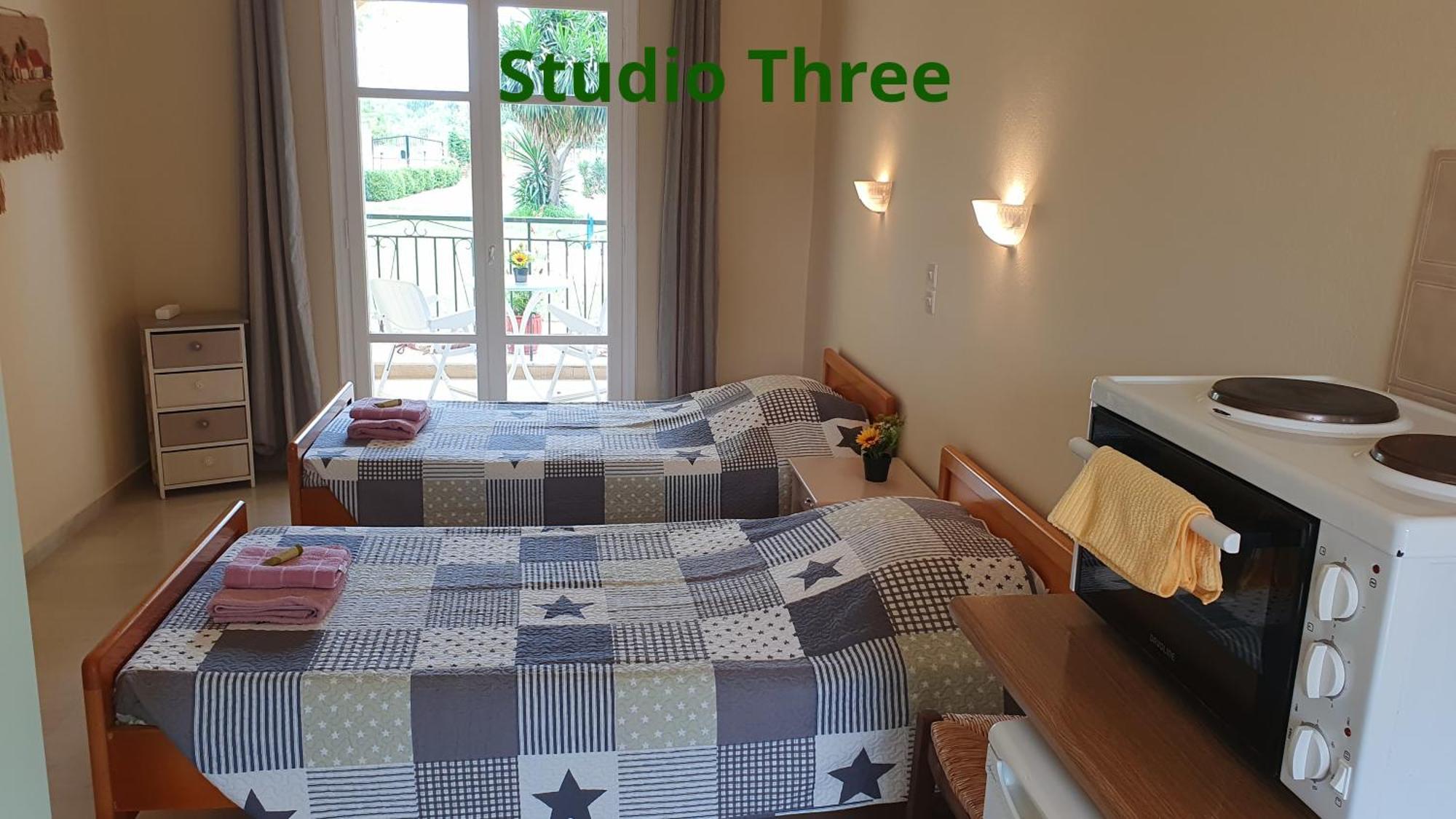 Kivotos Villa Studios Róda Rom bilde